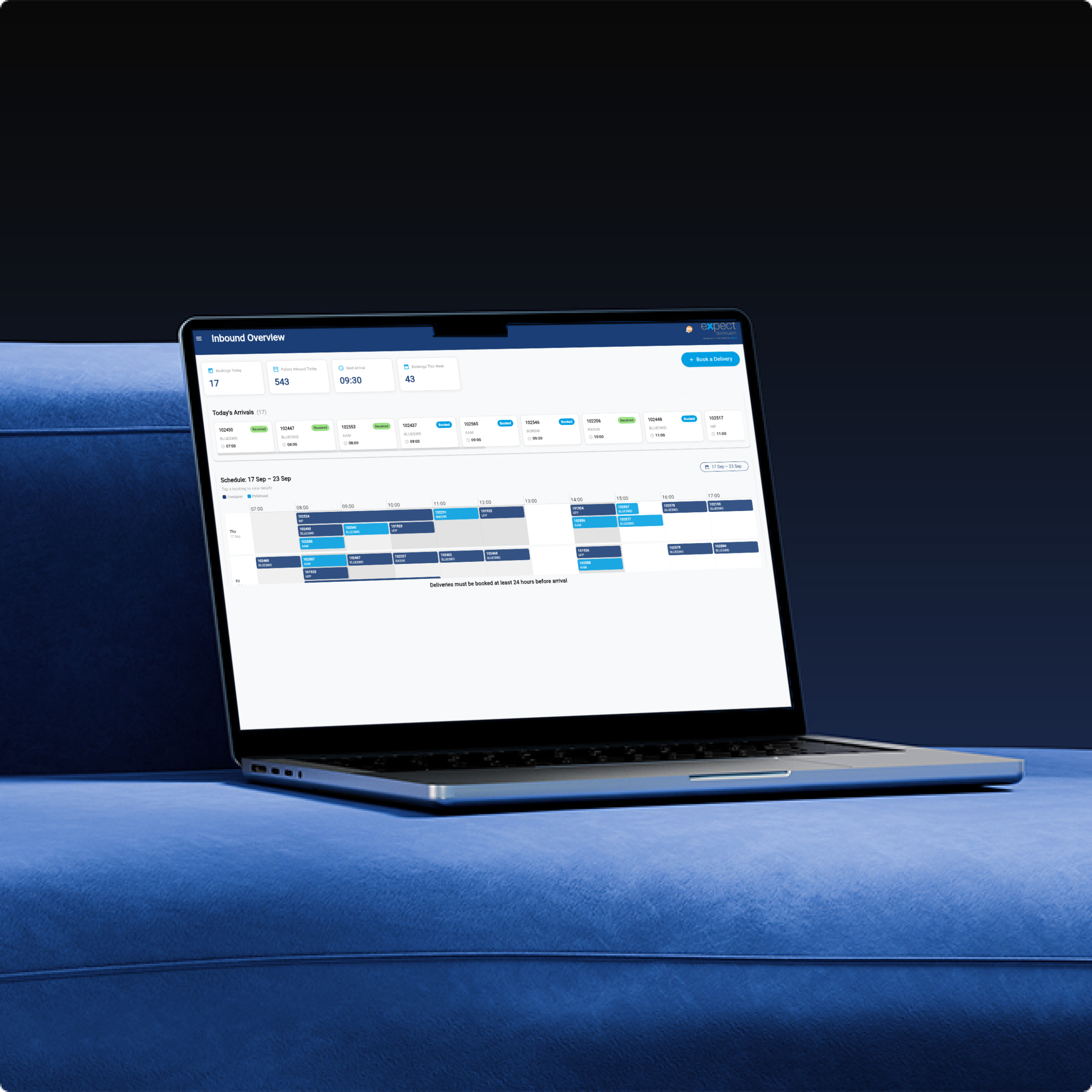 arrive dashboard